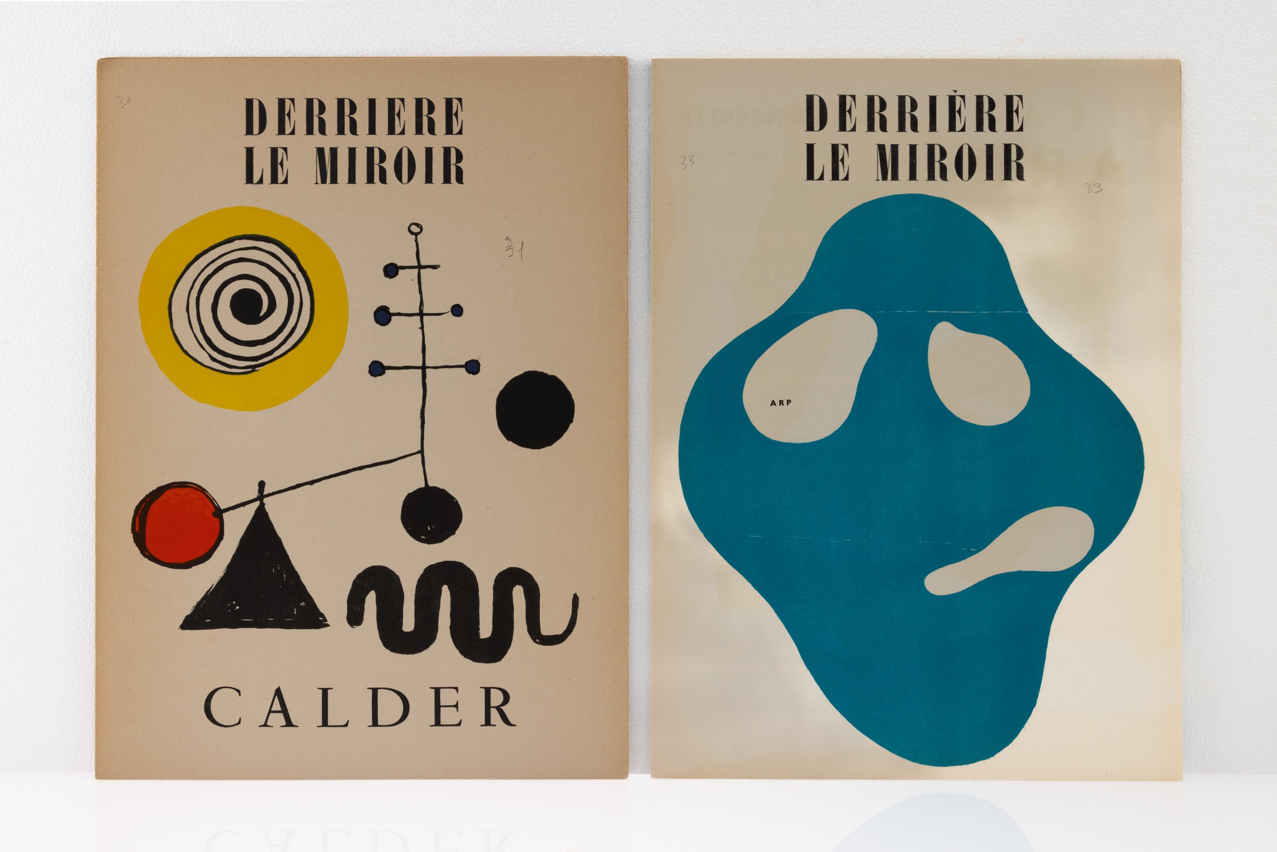 Artisti Vari - Derrière le Miroir — serie di litografie e illustrazioni a colori (Maeght, Parigi)