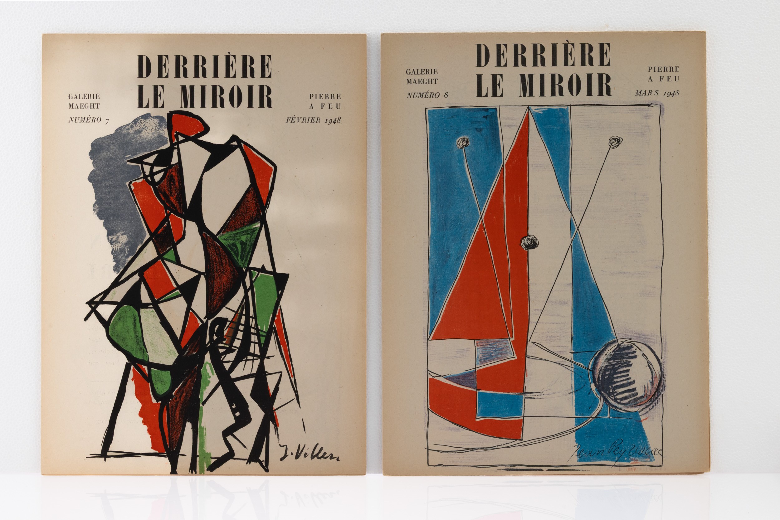 Artisti Vari - Derrière le Miroir — serie di litografie e illustrazioni a colori (Maeght, Parigi)
