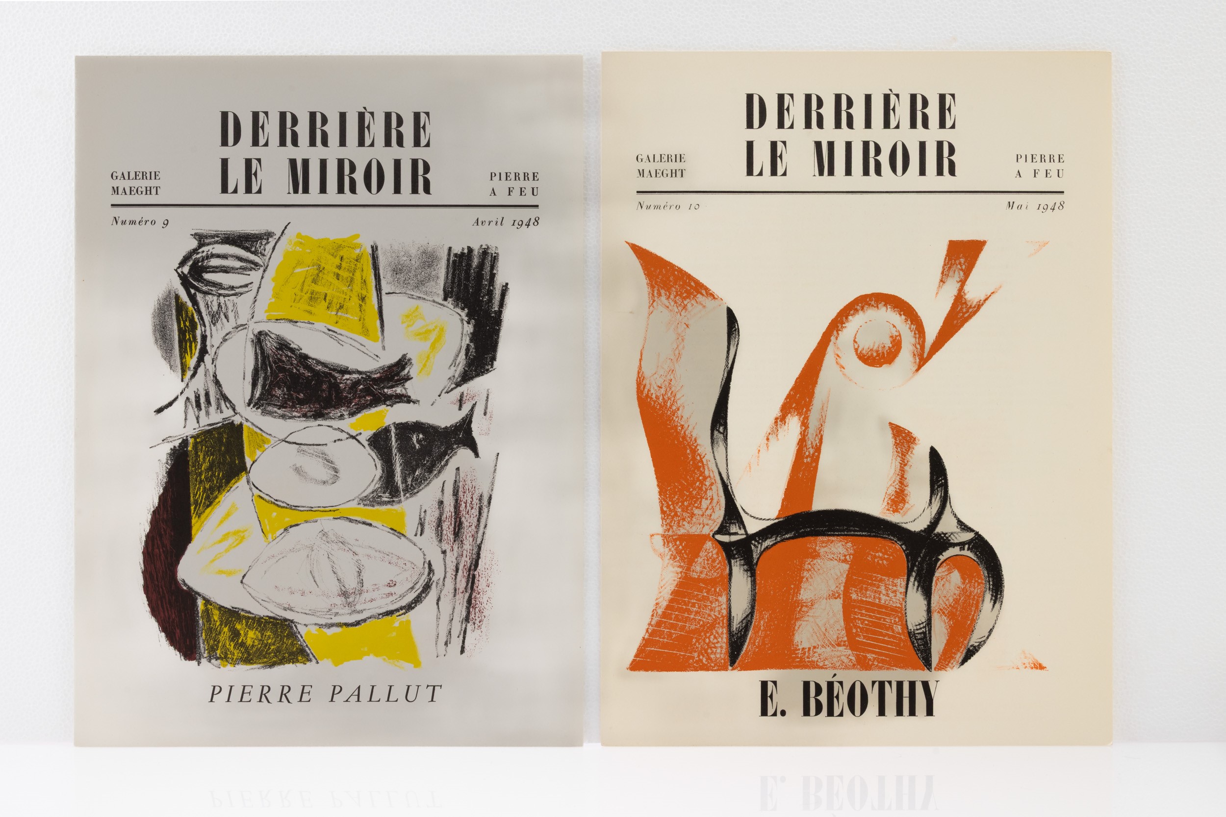 Artisti Vari - Derrière le Miroir — serie di litografie e illustrazioni a colori (Maeght, Parigi)
