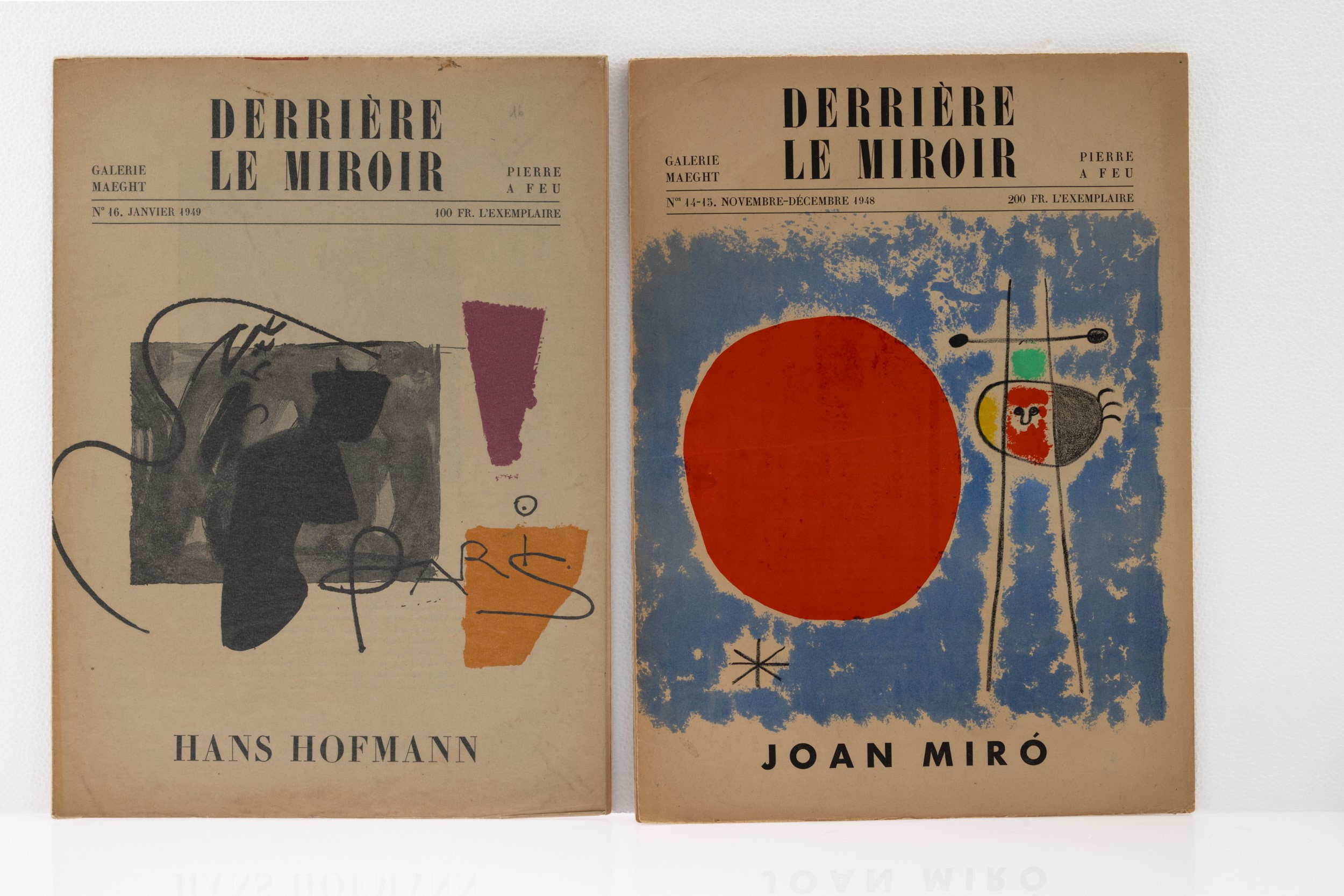 Artisti Vari - Derrière le Miroir — serie di litografie e illustrazioni a colori (Maeght, Parigi)