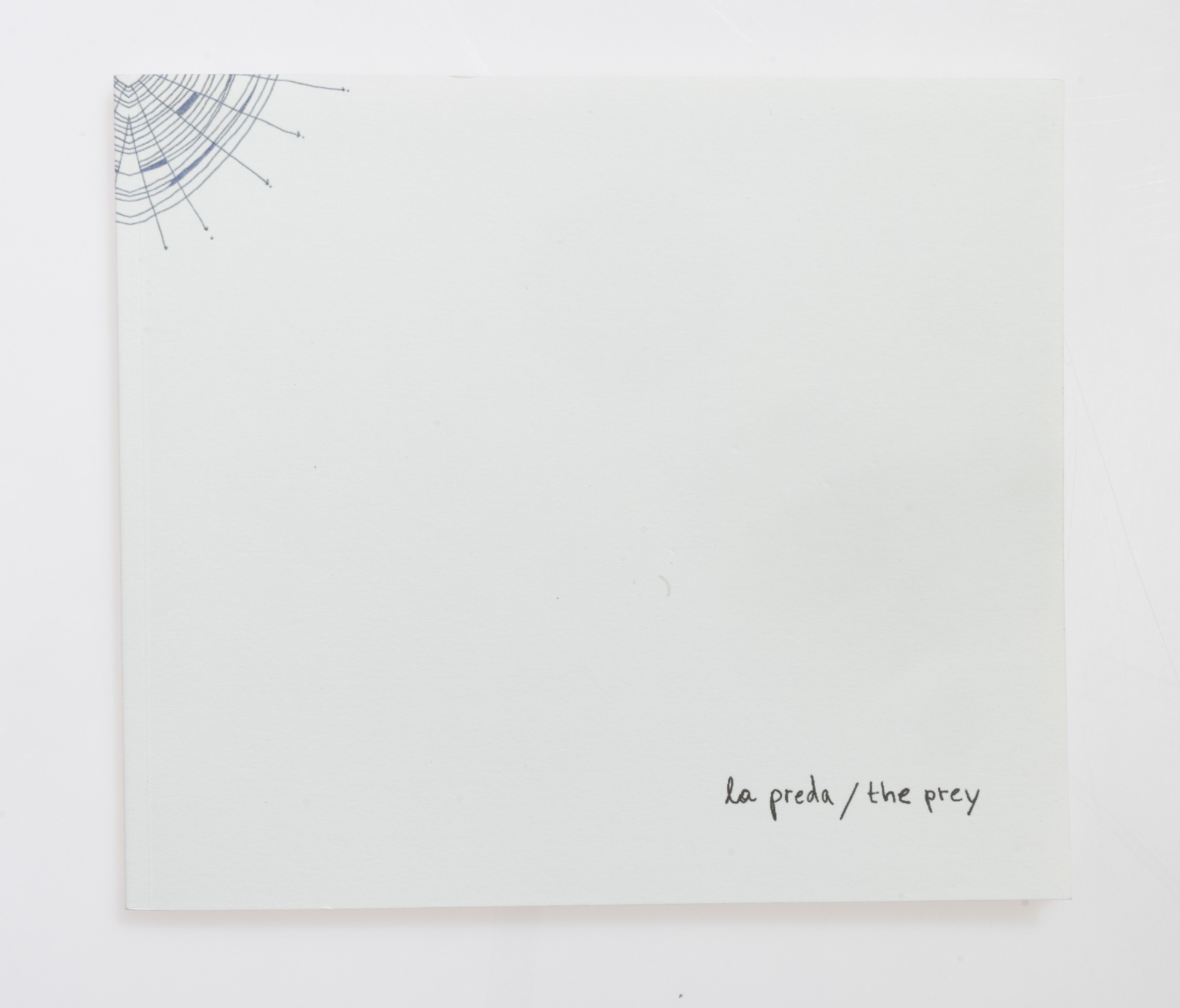 Magda Tothova, La preda / The prey, libro d'artista