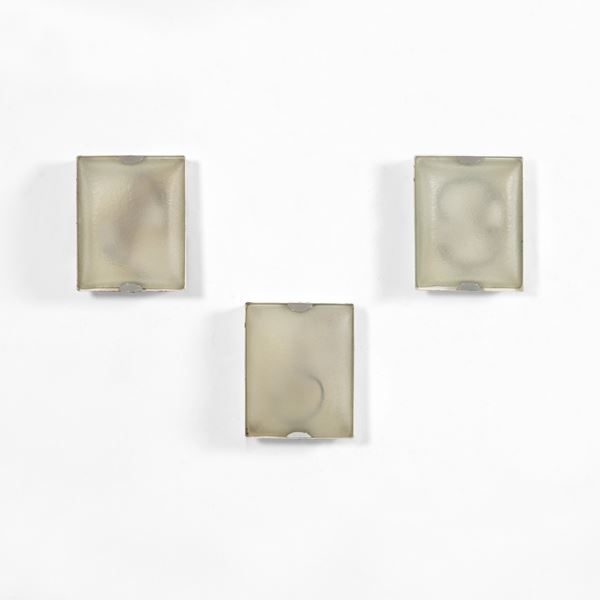 Fontana Arte - Tre lampade da parete mod. 1938