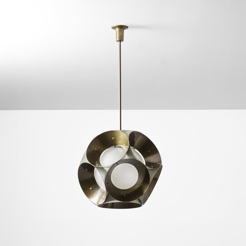 Angelo Lelii : Lampada a sospensione  - Asta Design - Cambi Casa d'Aste