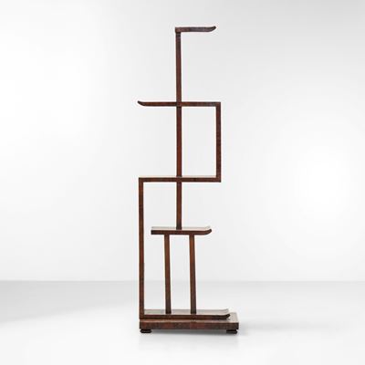 Prodotto in Italia, Etagère in legno e legno impiallacciato (stile 1930 ca.)