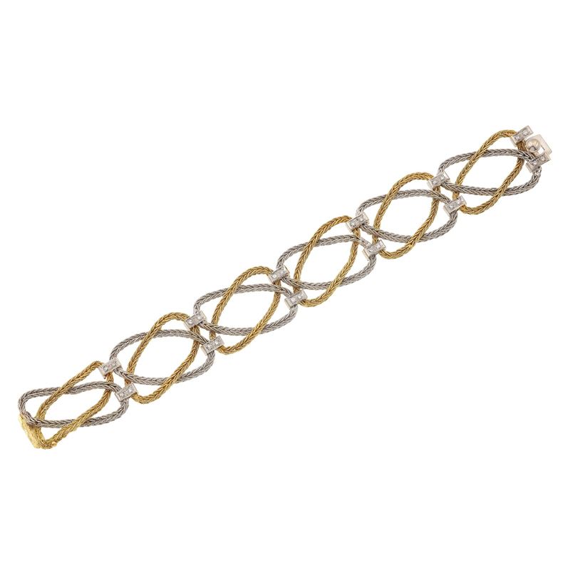 Diamond and gold bracelet  - Auction Jewels - Cambi Casa d'Aste
