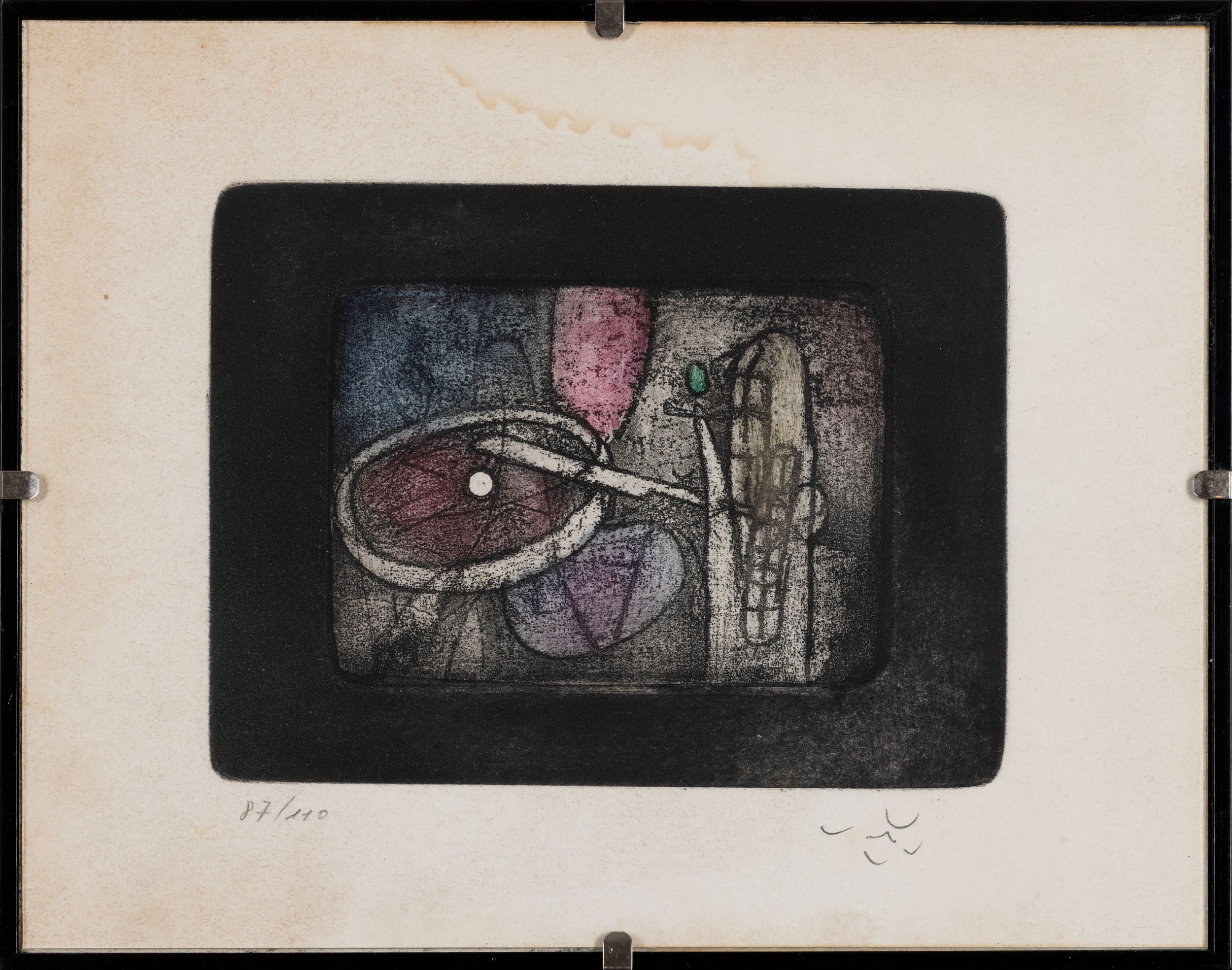 Roberto Sebastian Antonio Matta - Senza titolo (acquatinta)