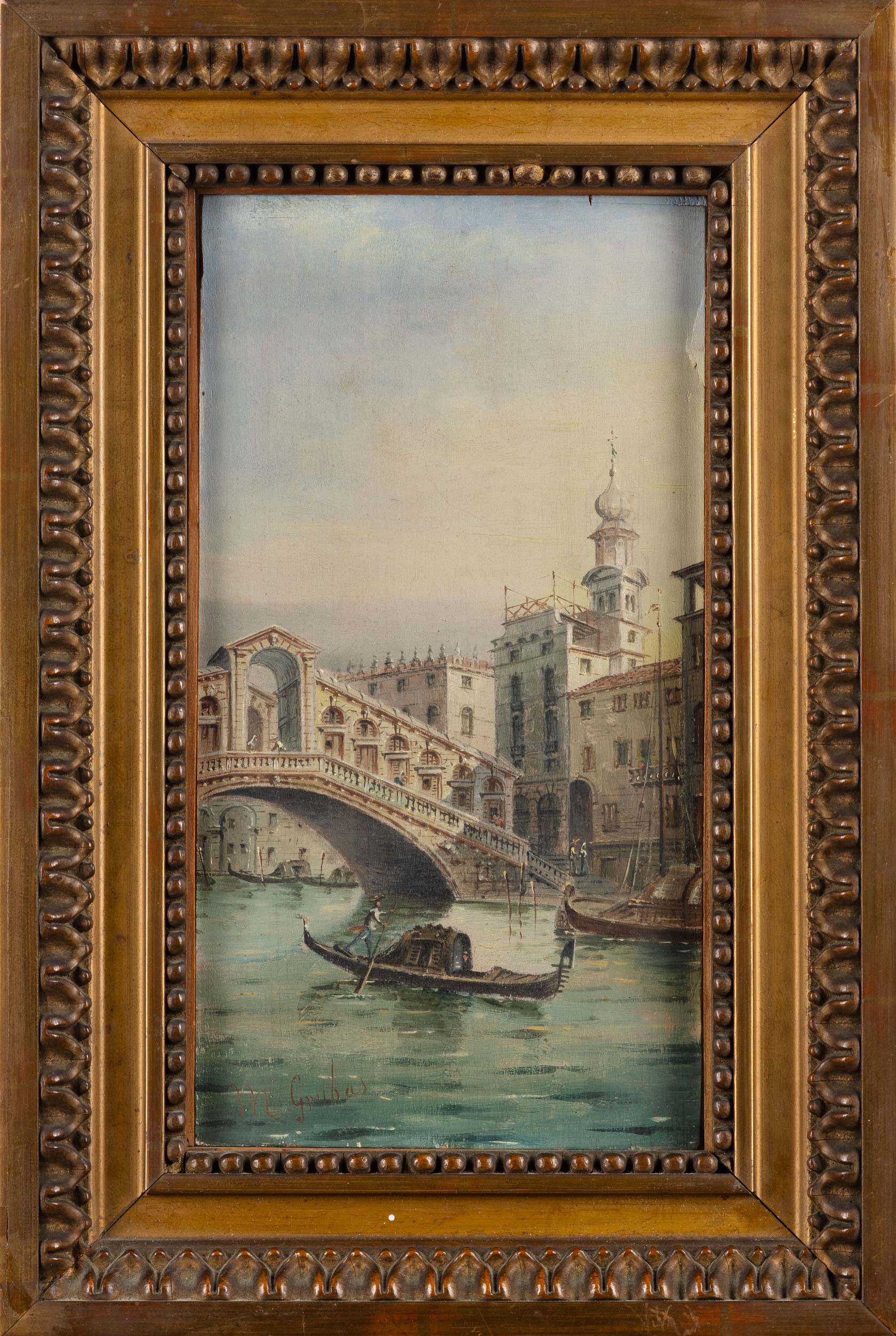 Veduta del Ponte di Rialto a Venezia