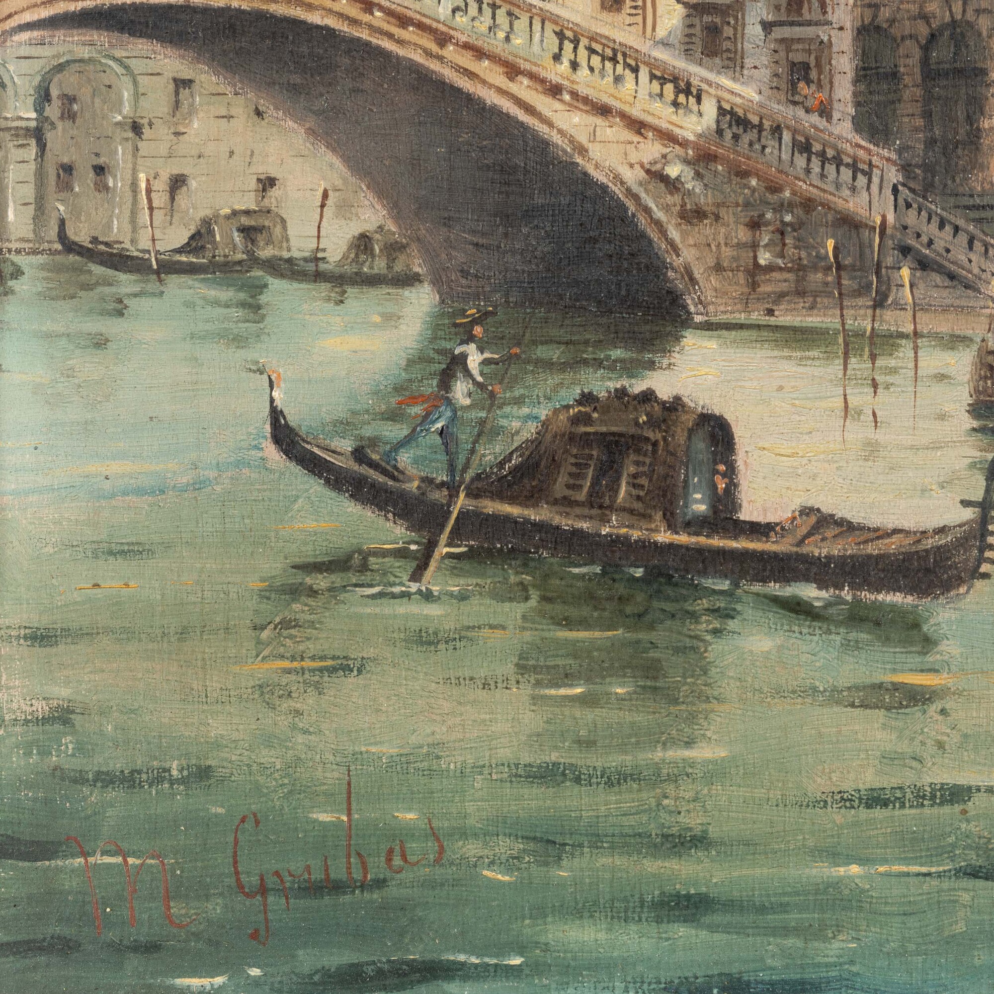 Veduta del Ponte di Rialto a Venezia