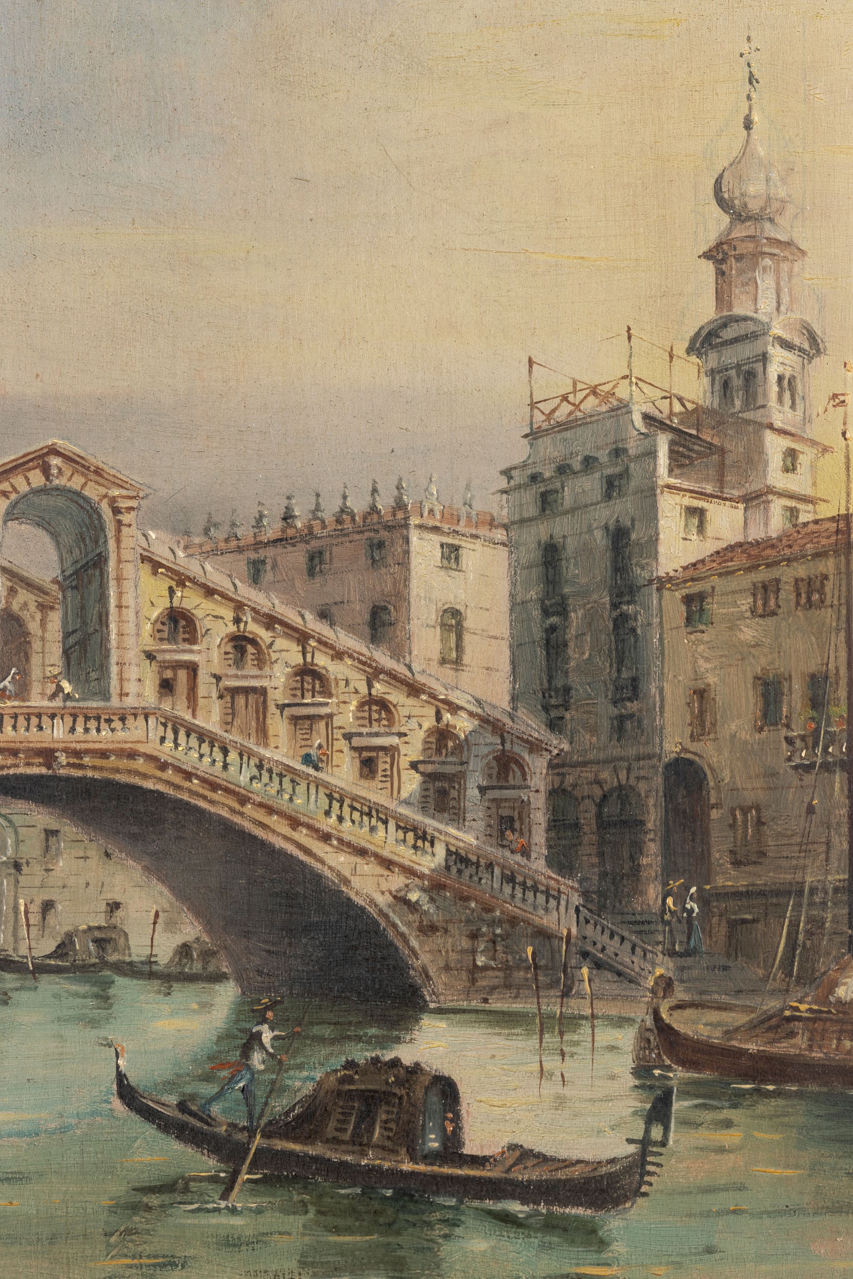 Veduta del Ponte di Rialto a Venezia