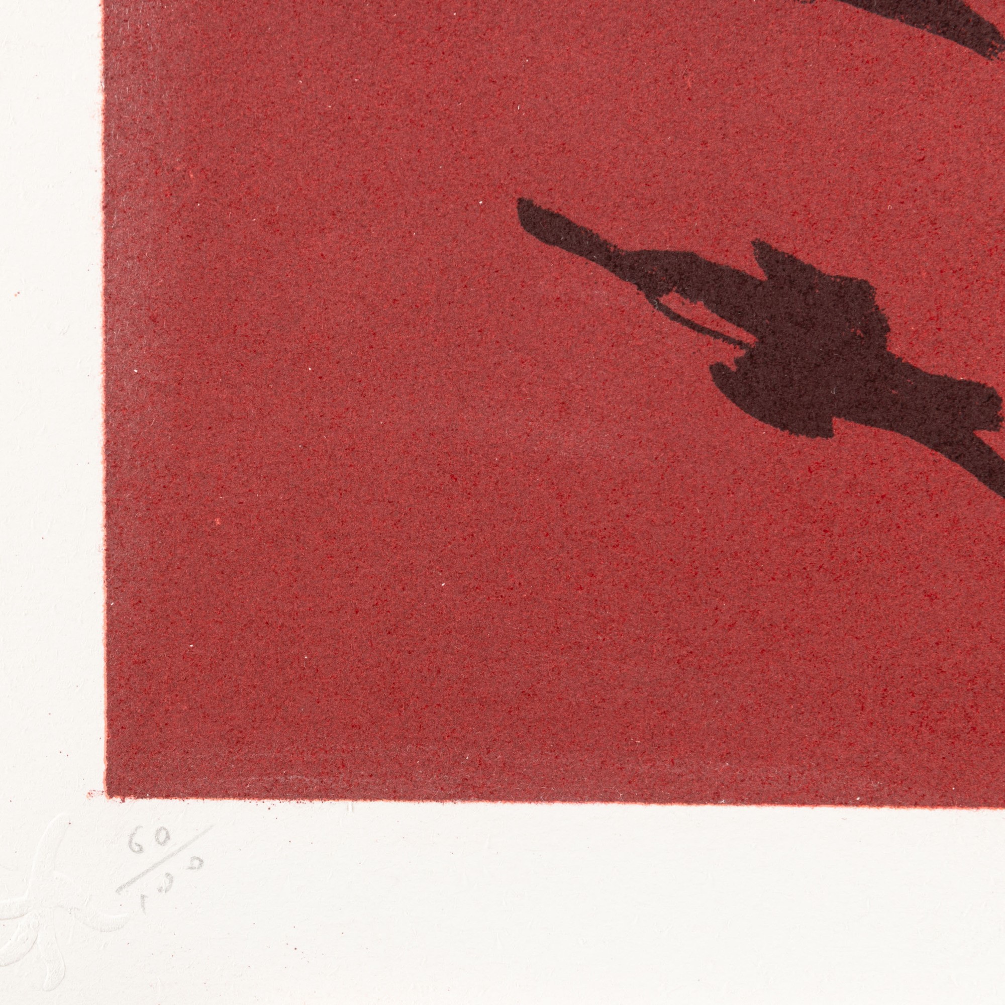 Giulio Turcato - Segni indiretti (litografia)
