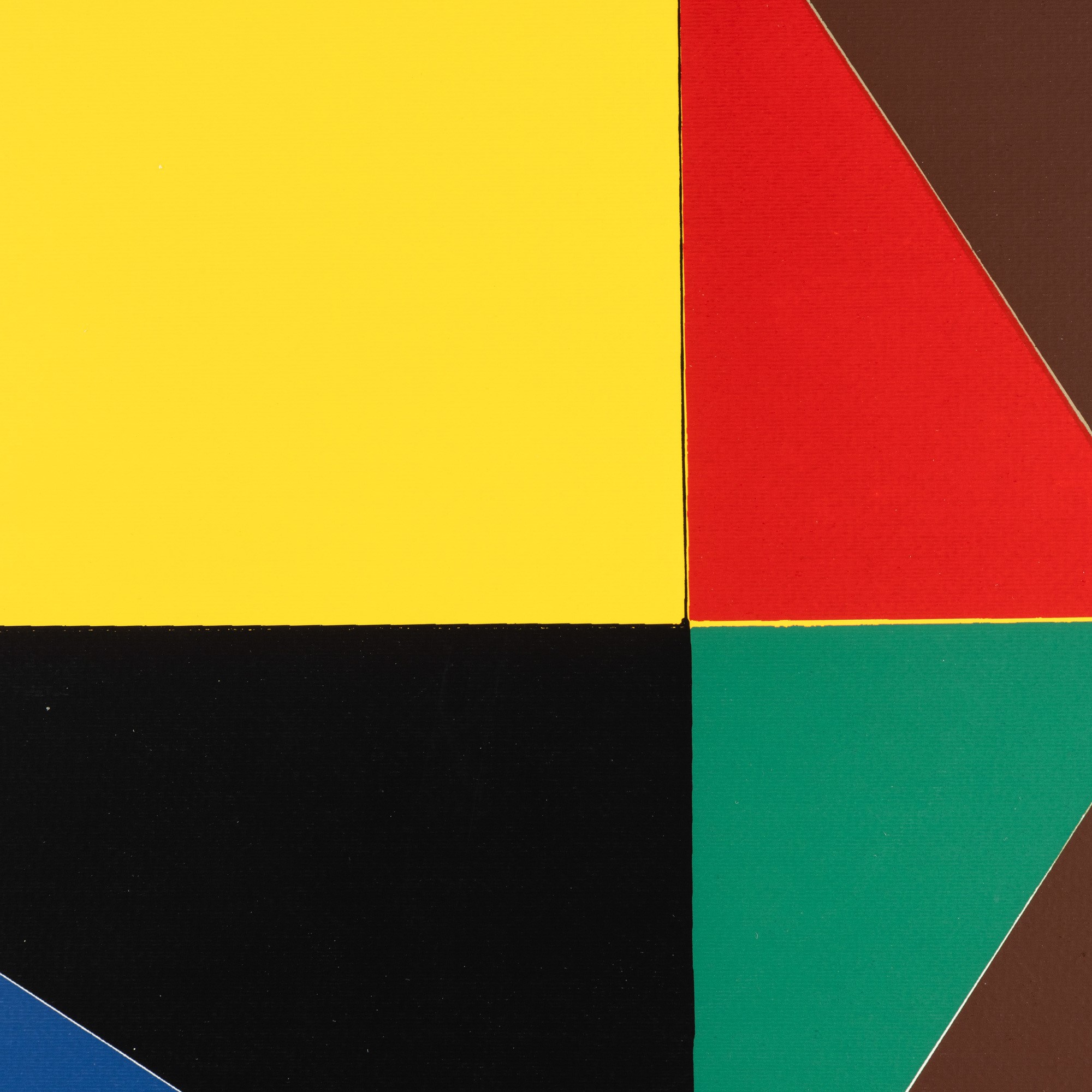 Mauro Reggiani - Ritmo geometrico, litografia (1973)