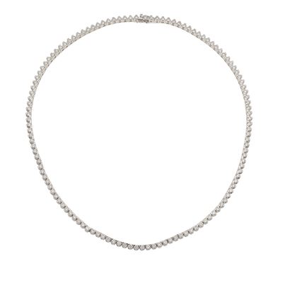 Rivière con Diamanti Taglio Brillante per Ct 10.00 Circa