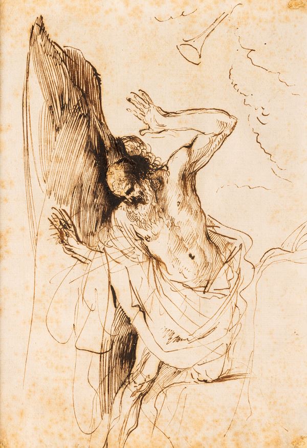 Giovanni Francesco Barbieri detto il Guercino - La visione di San Girolamo