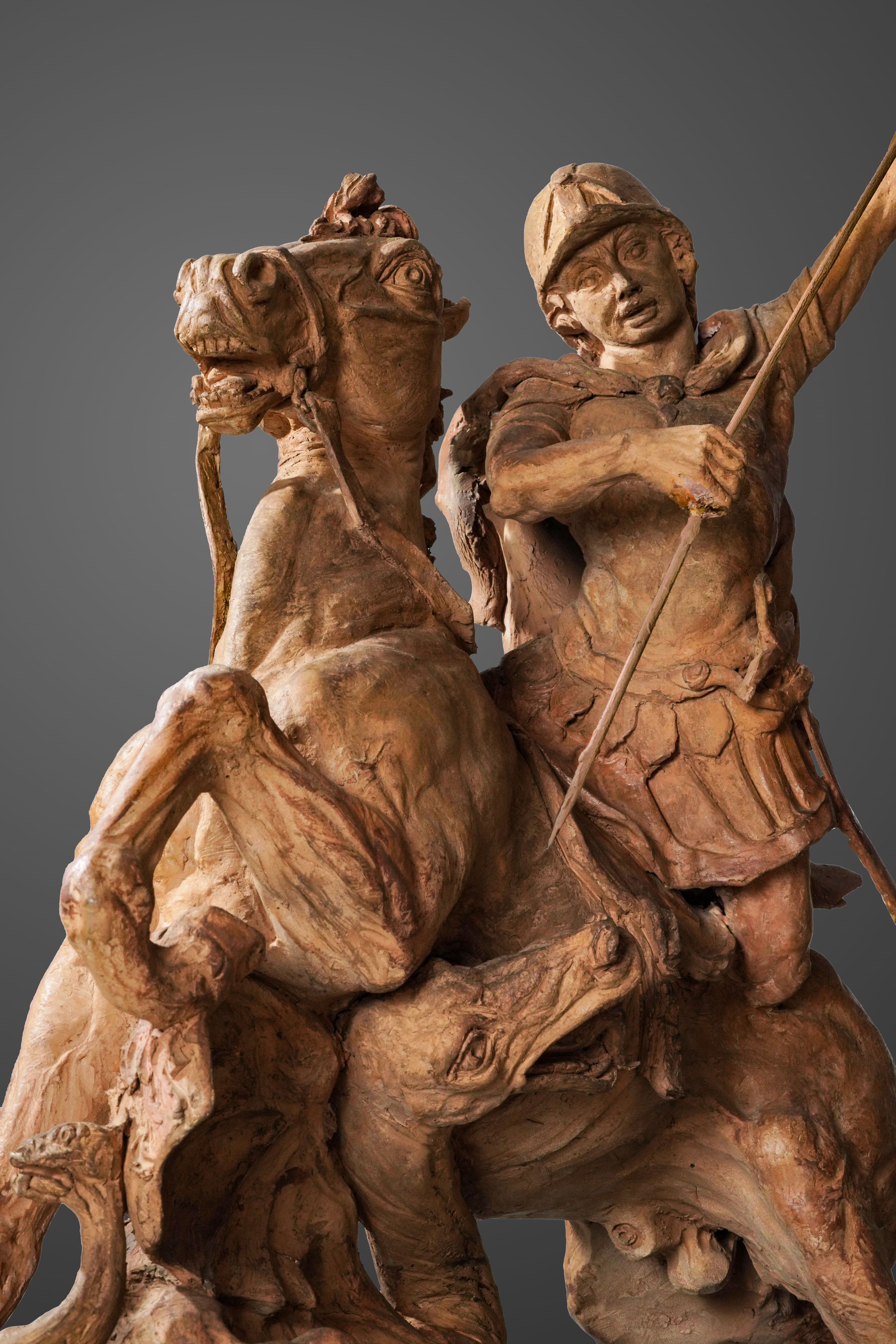 Fiandre, XVII-XVIII secolo San Giorgio e il drago