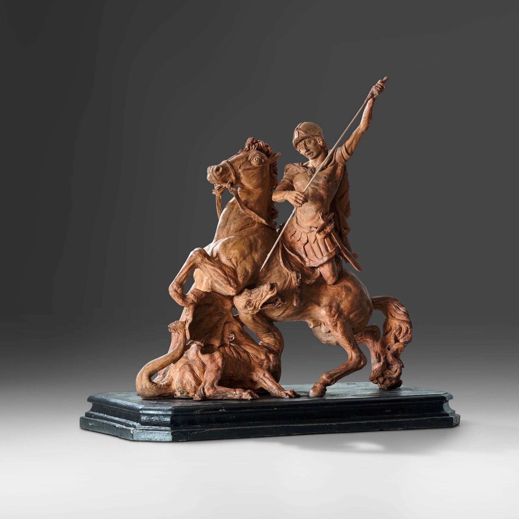 Fiandre, XVII-XVIII secolo San Giorgio e il drago