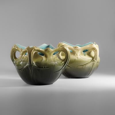 Coppia di cache-pots mod. Chalmont