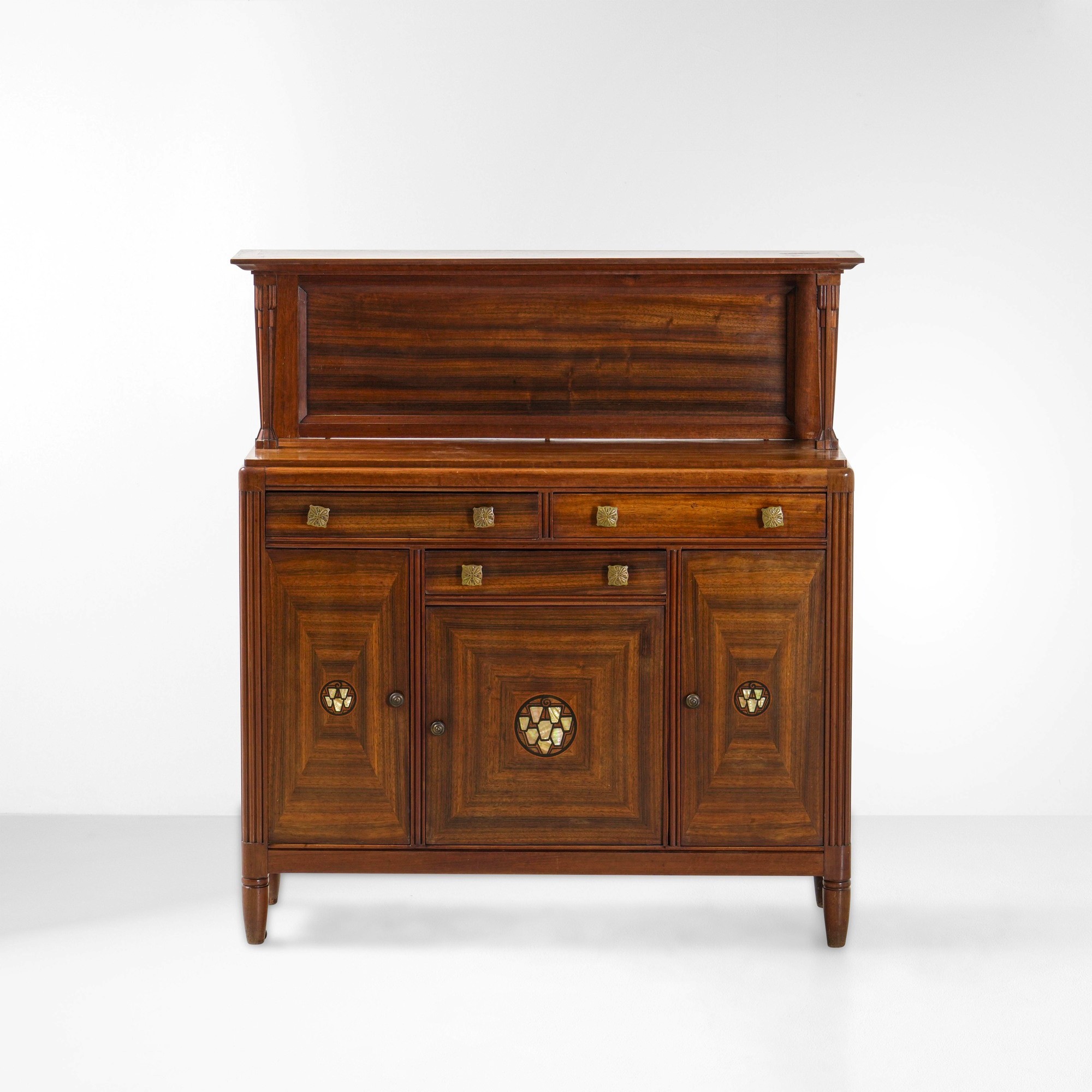 Louis Majorelle - Mobile contenitore in legno e legno impiallacciato, elementi in madreperla