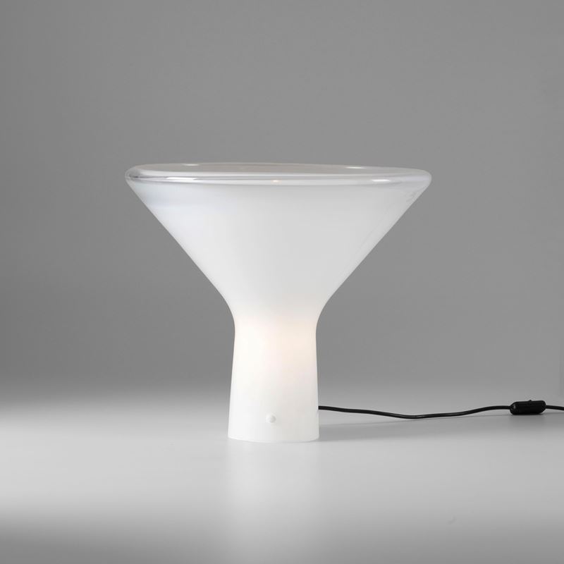 Angelo Mangiarotti : Lampada da tavolo mod. Accelsa  - Asta Design Lab - Cambi Casa d'Aste