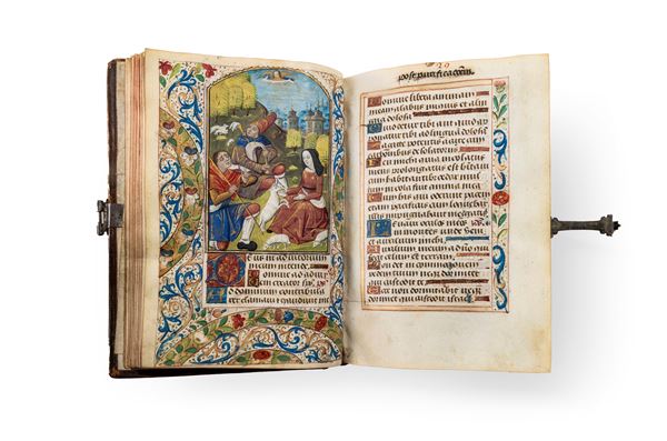 Libro d'Ore all'uso di Rouen. Francia del Nord o Fiandre, 1470 ca.<BR>