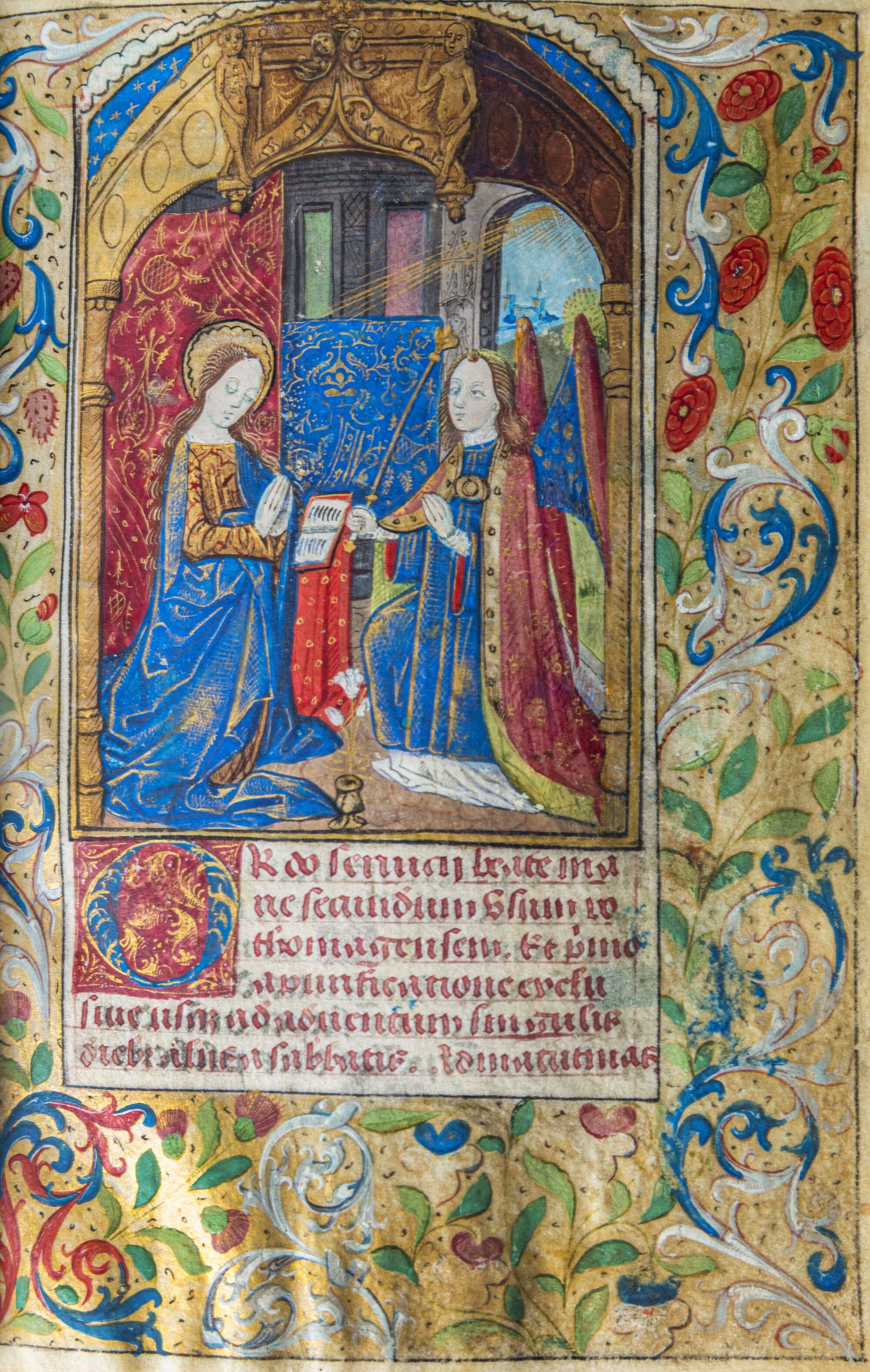 Libro d'Ore all'uso di Rouen. Francia del Nord o Fiandre, 1470 ca.