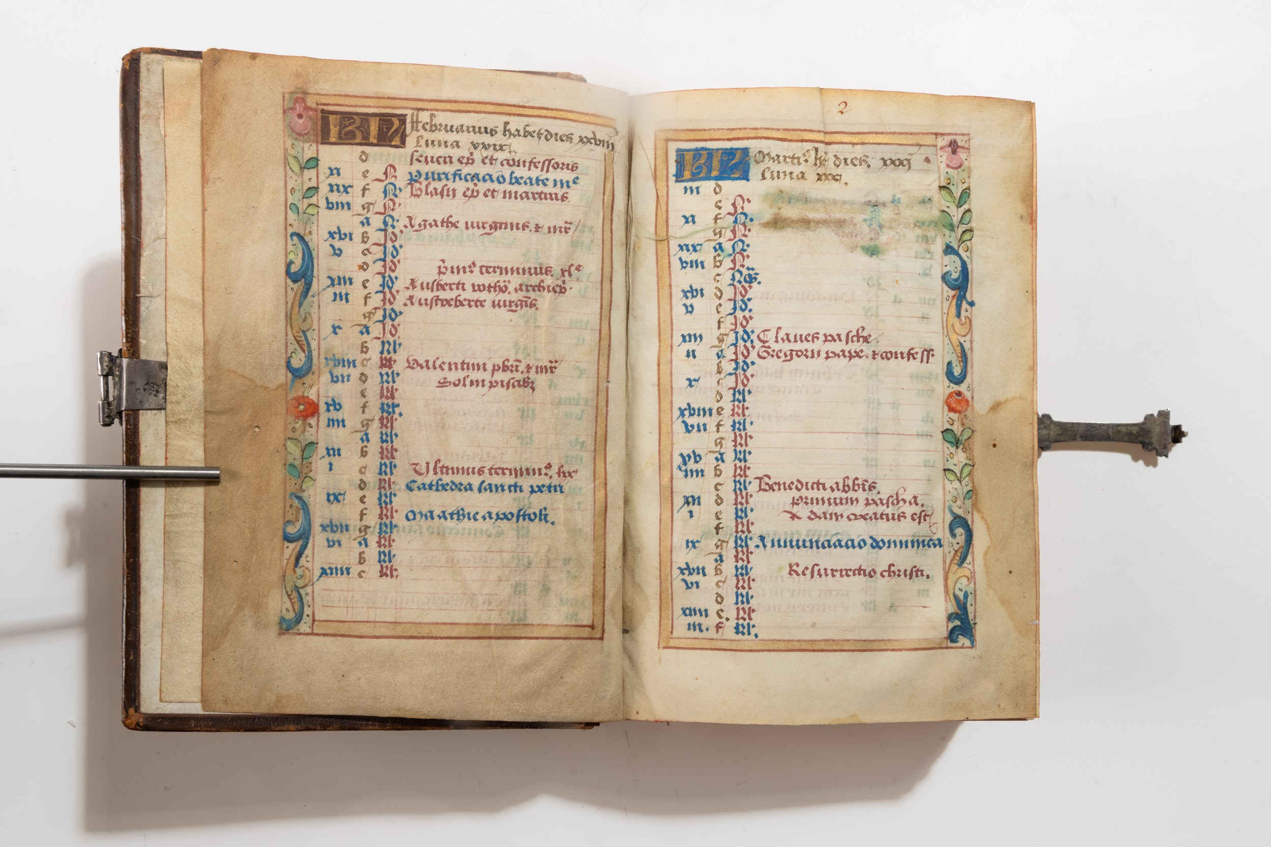 Libro d'Ore all'uso di Rouen. Francia del Nord o Fiandre, 1470 ca.