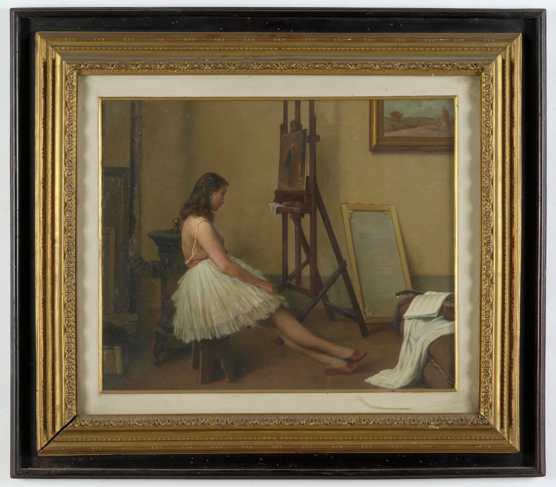 Aldo Affortunati - Ballerina nello Studio