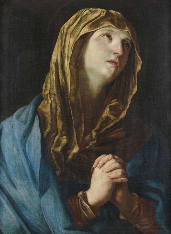 Scuola emiliana del XVII-XVIII secolo Madonna orante