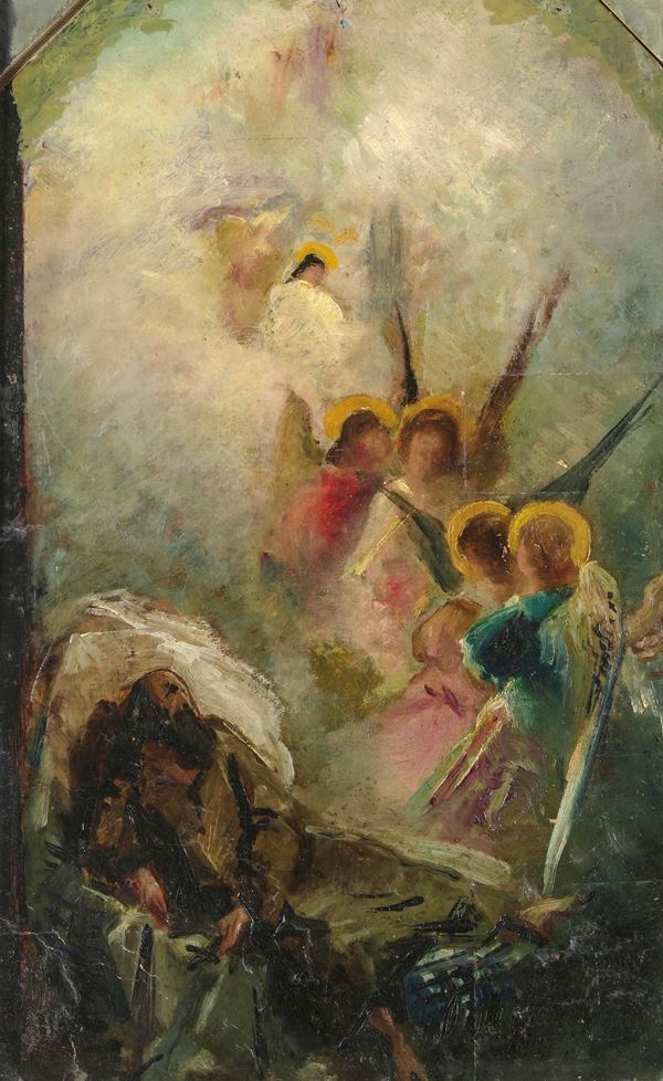 La visione di un Santo eremita