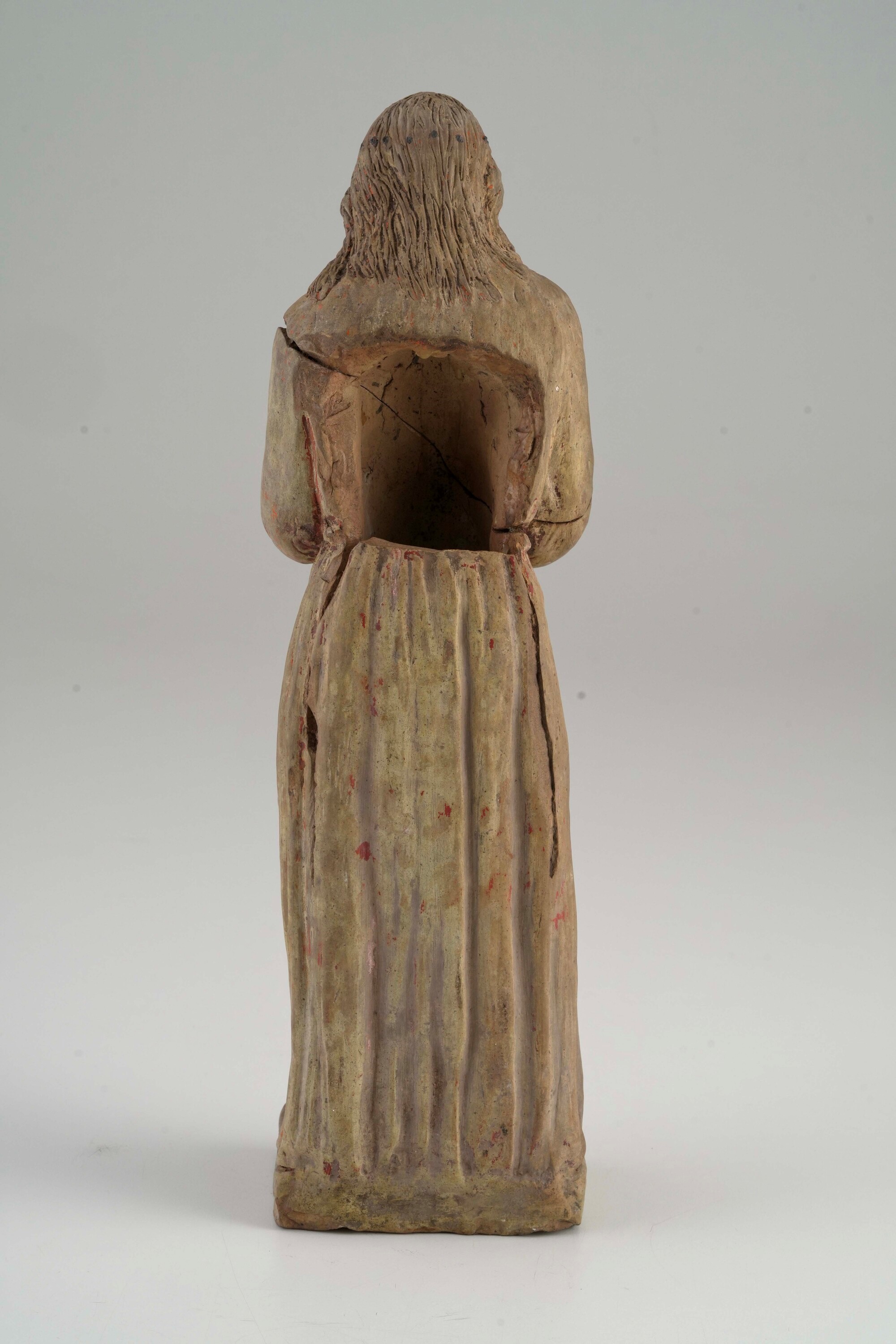 Plasticatore italiano del XVIII secolo Cristo penitente