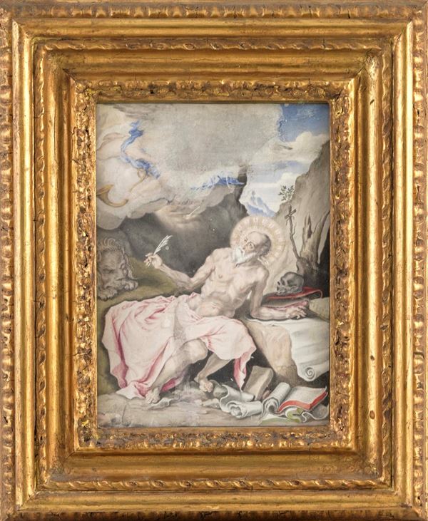 Scuola del XVII secolo San Gerolamo