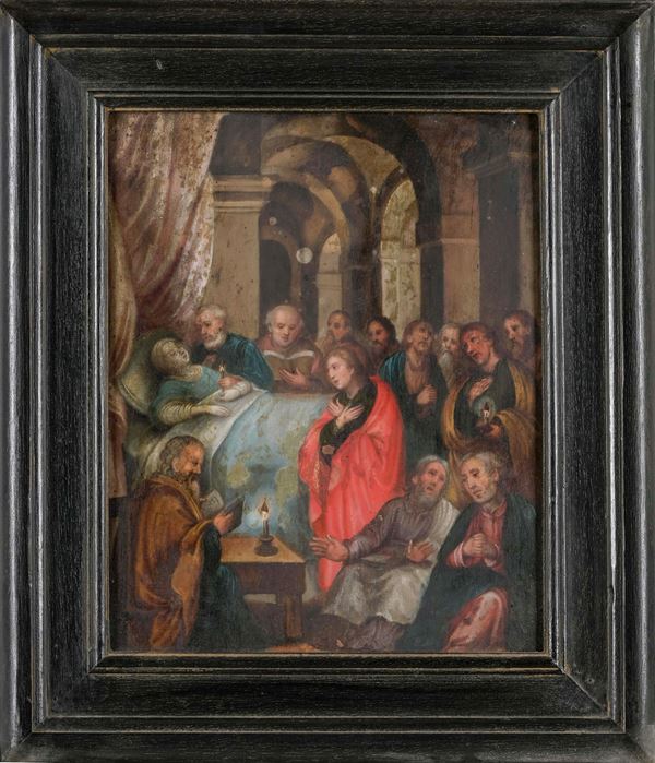 Scuola del XVIII secolo Morte della Vergine