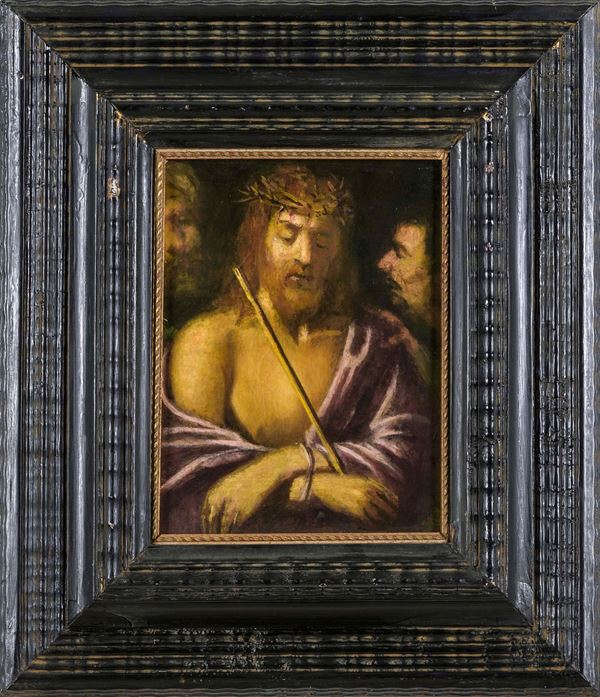 Scuola del XVI-XVII secolo Ecce Homo