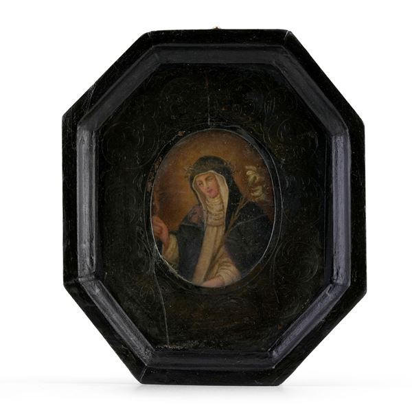 Scuola del XVIII secolo Santa Caterina da Siena