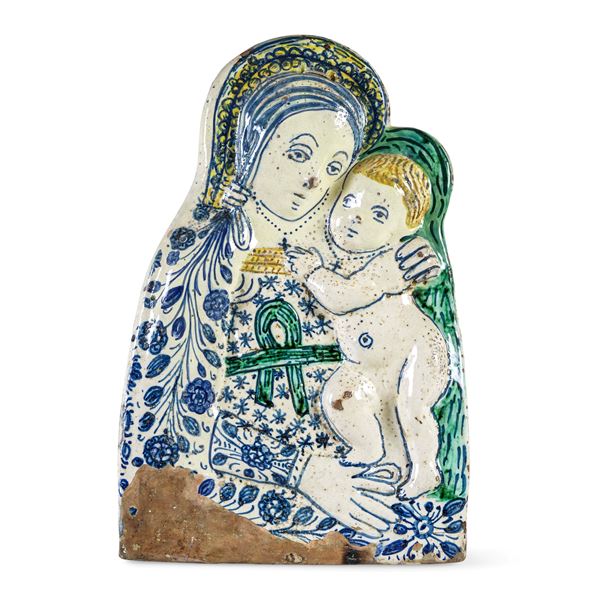 Targa devozionale. Romagna, XVIII secolo.