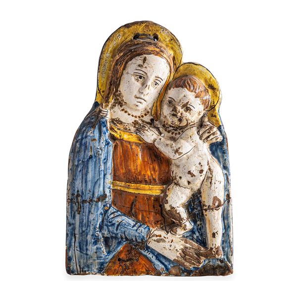 Targa devozionale.<BR>Romagna, XVIII secolo.