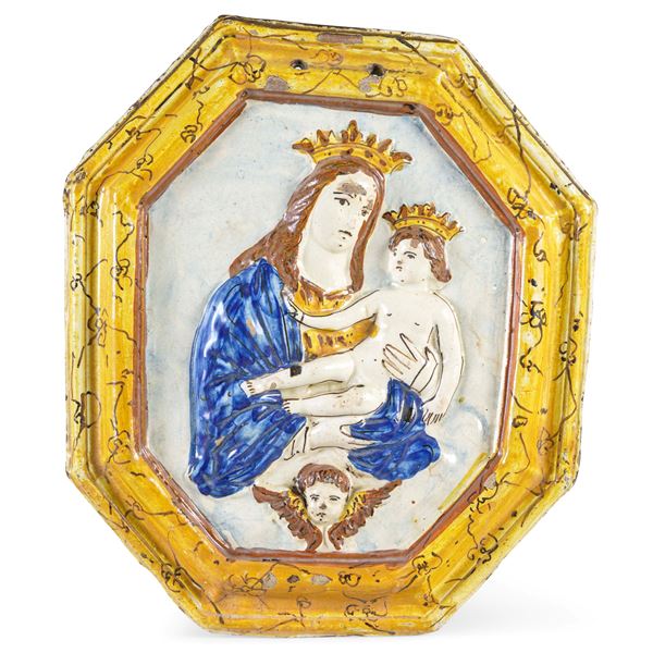 Targa devozionale. Romagna, probabilmente Imola, XIX secolo.