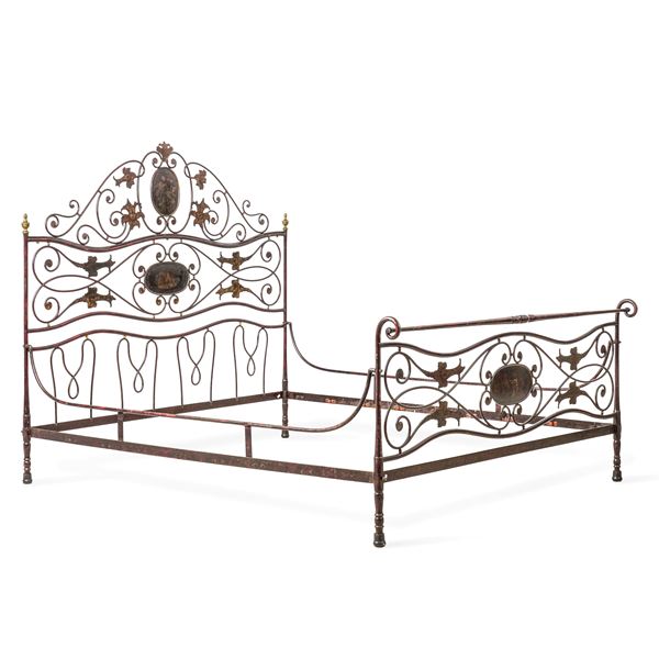 Letto. Genova, XIX secolo