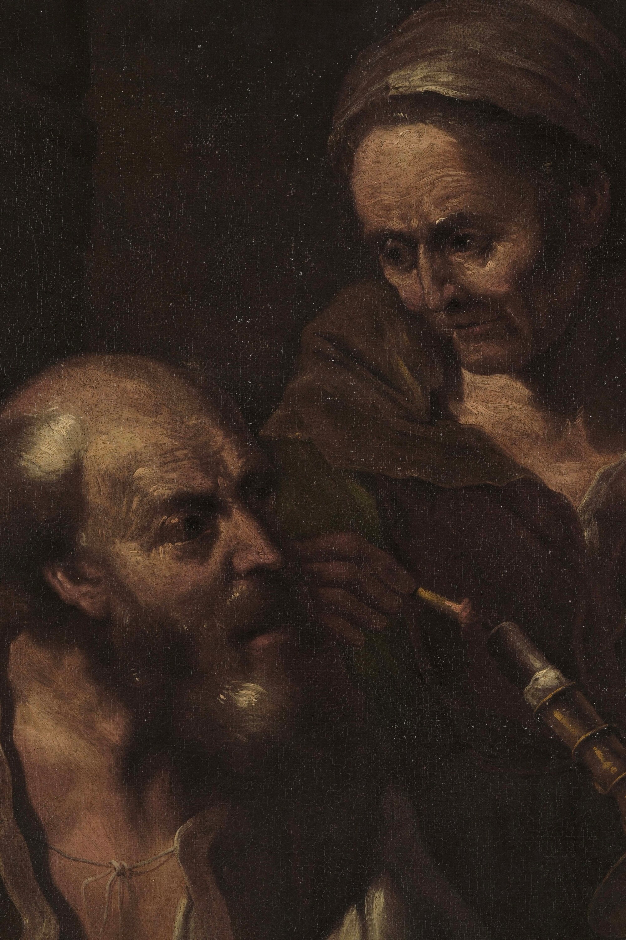 Bernhard Keilhau Detto Monsù Bernardo - Il sigillo della lettera, olio su tela