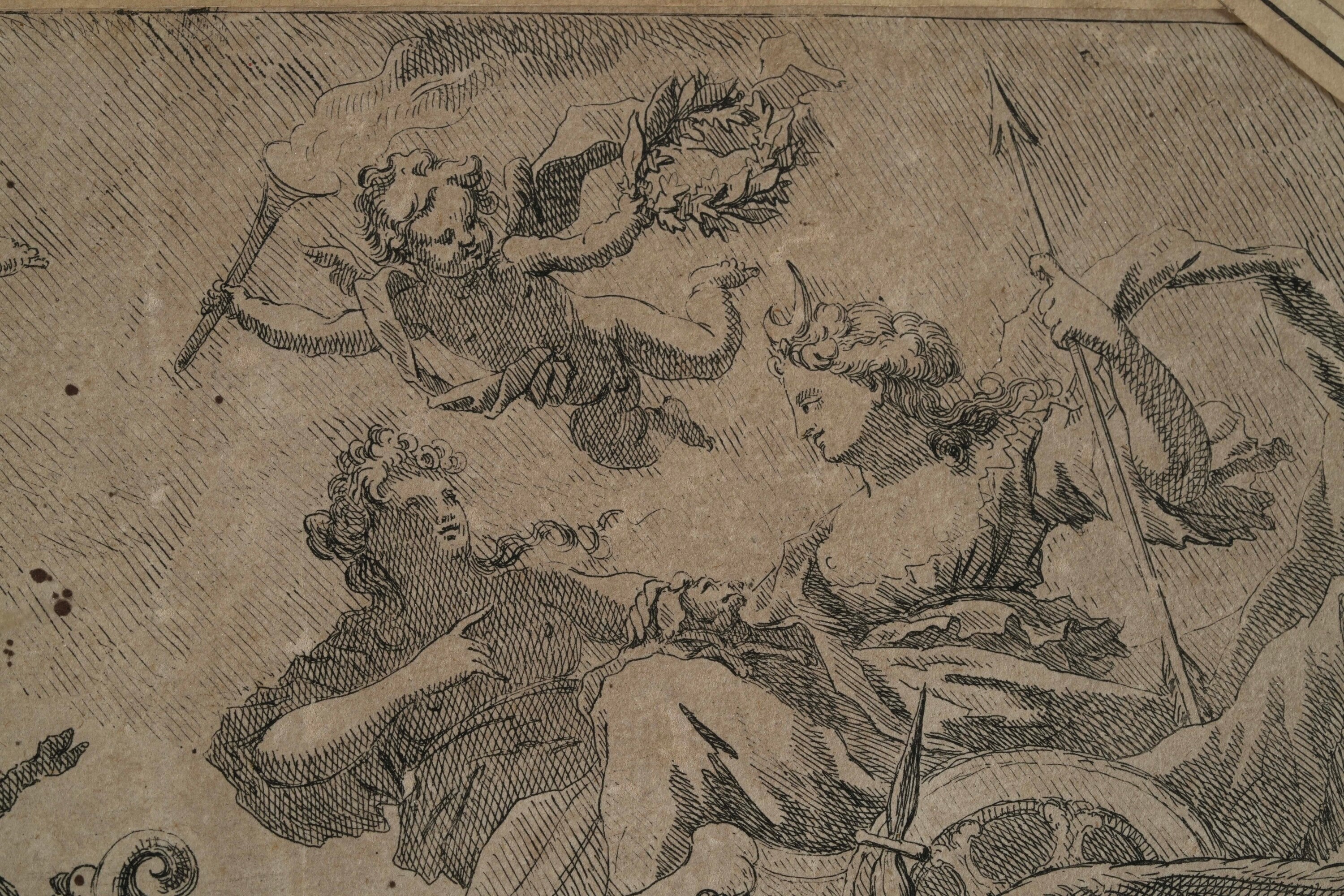 Incisore del XVIII secolo Carro di Selene