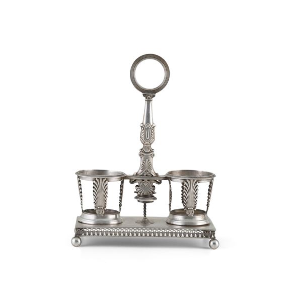 Oliera. Parigi, 1813-1838. Marchio dell'argentiere non identificato