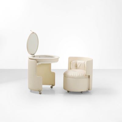 Coiffeuse con poltrona mod. Dilly Dally
