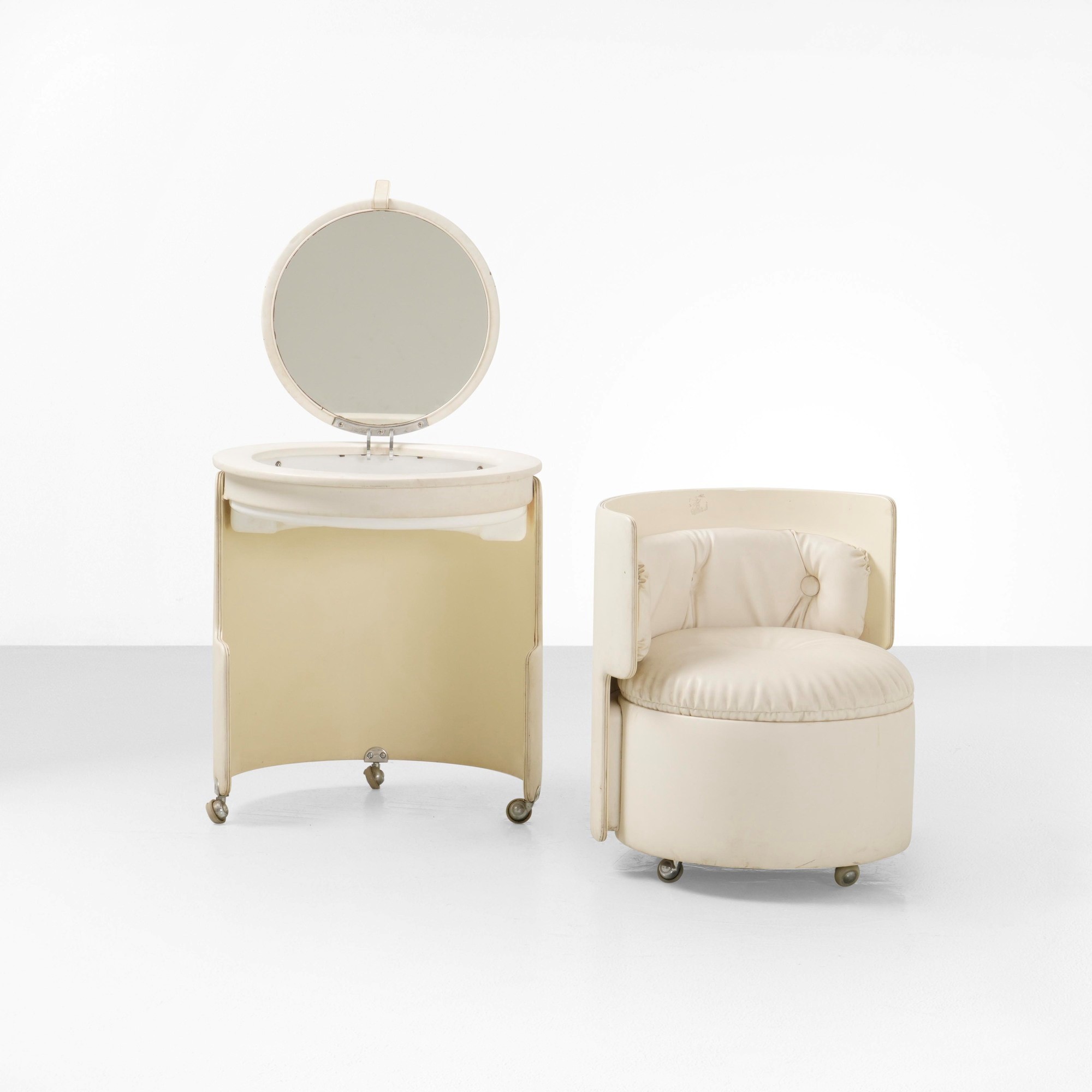 Luigi Massoni - Coiffeuse con poltrona mod. Dilly Dally