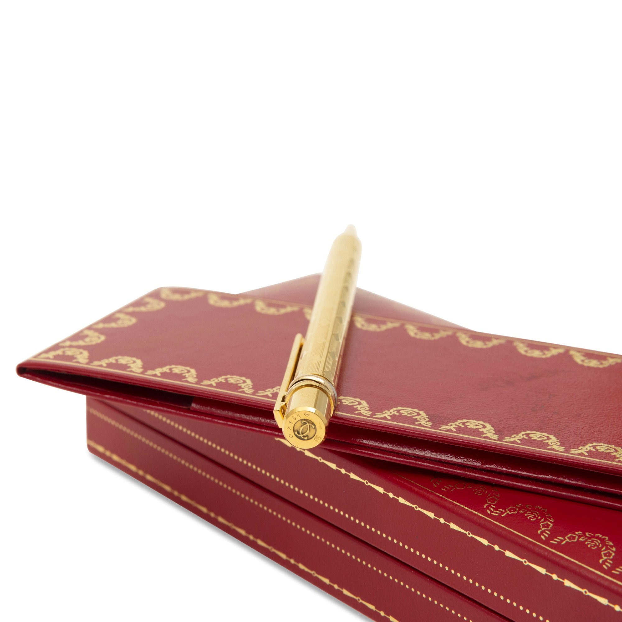 Penna Must de Cartier in metallo dorato