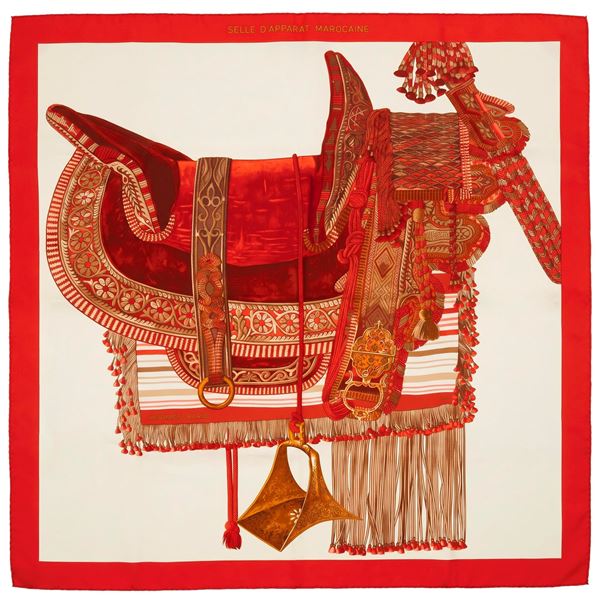 Hermès - Foulard "Selle d’Apparat Marocaine"