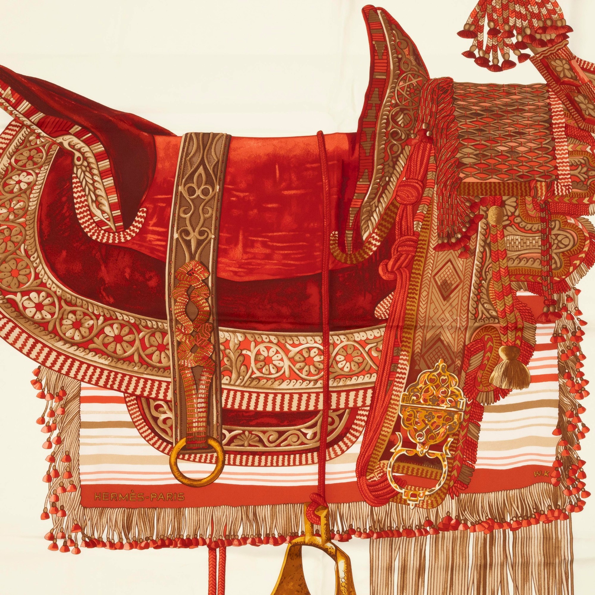 Foulard "Selle d’Apparat Marocaine"