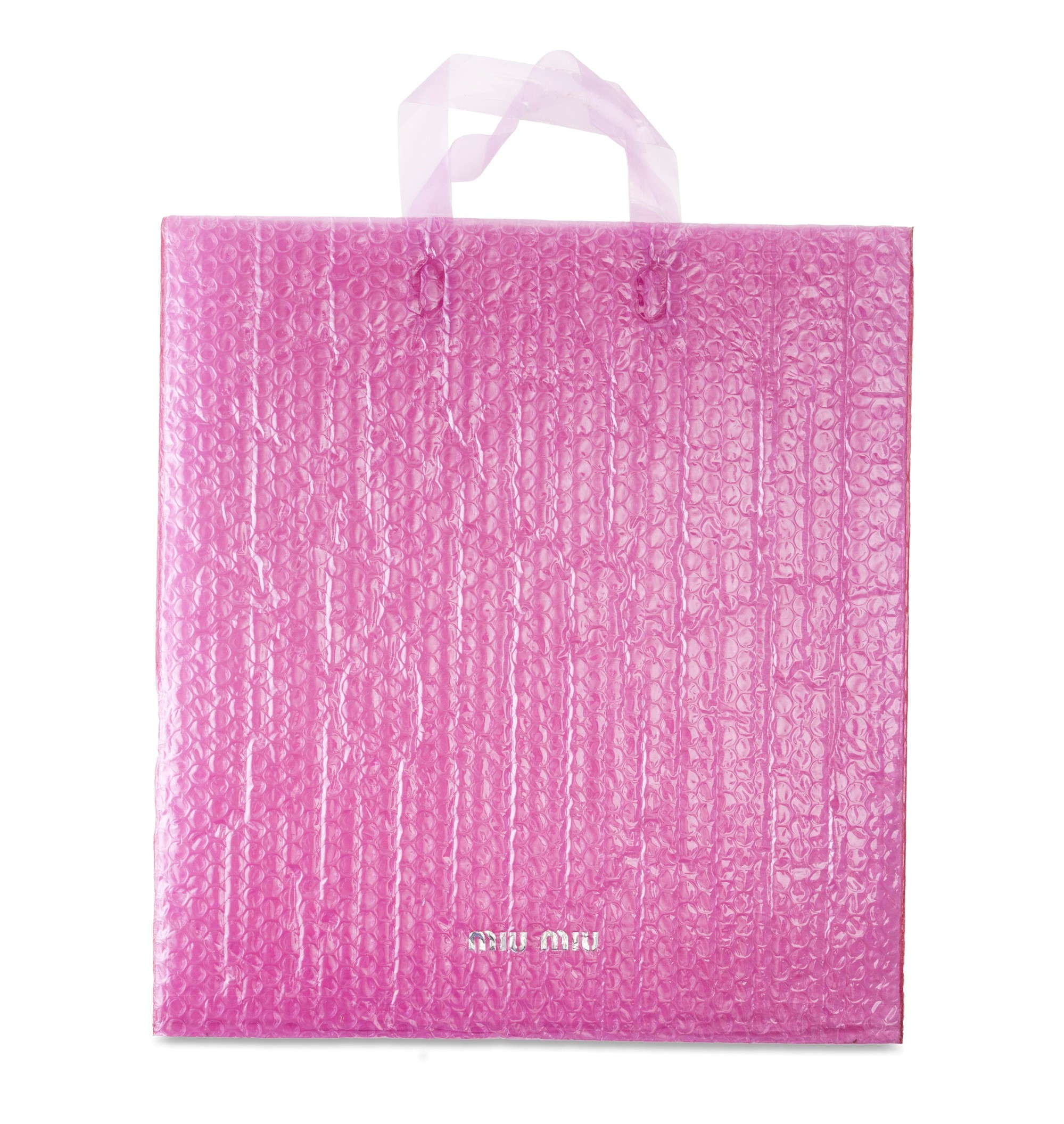 Miu Miu - Bubble Wrap Shopping Tote in poliestere