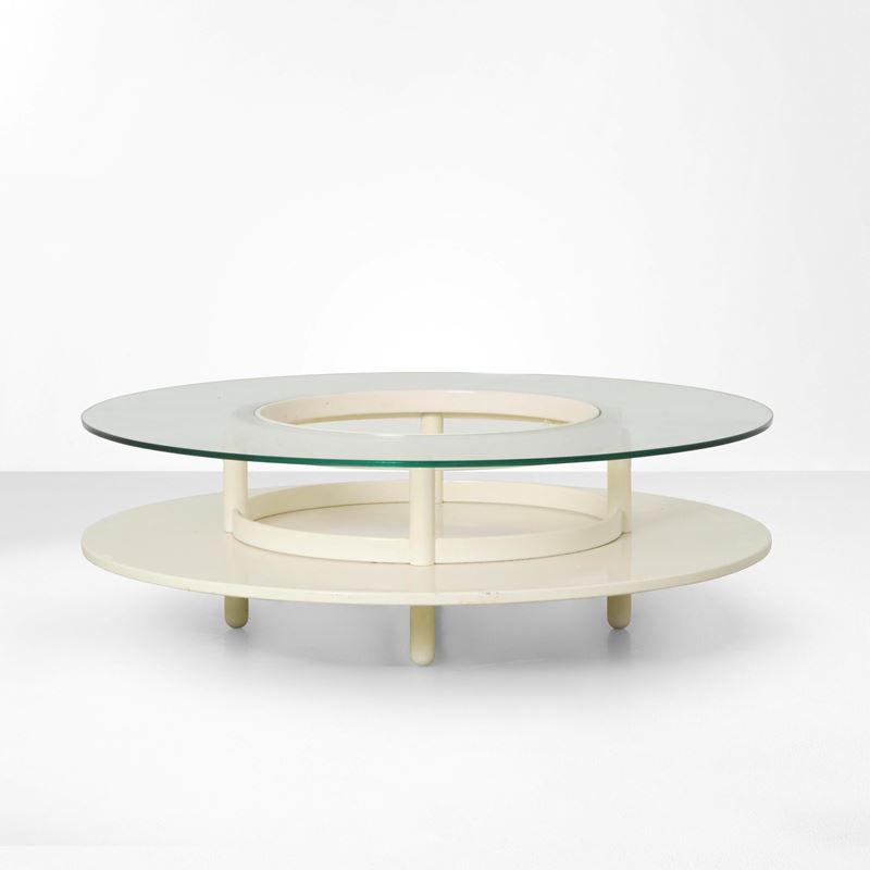 Gianfranco Frattini : Tavolo basso  - Asta Design Lab - Cambi Casa d'Aste
