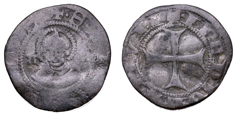 MILANO. AZZONE VISCONTI, 1329-1339. Ottavo di soldo.  - Asta Numismatica - Cambi Casa d'Aste