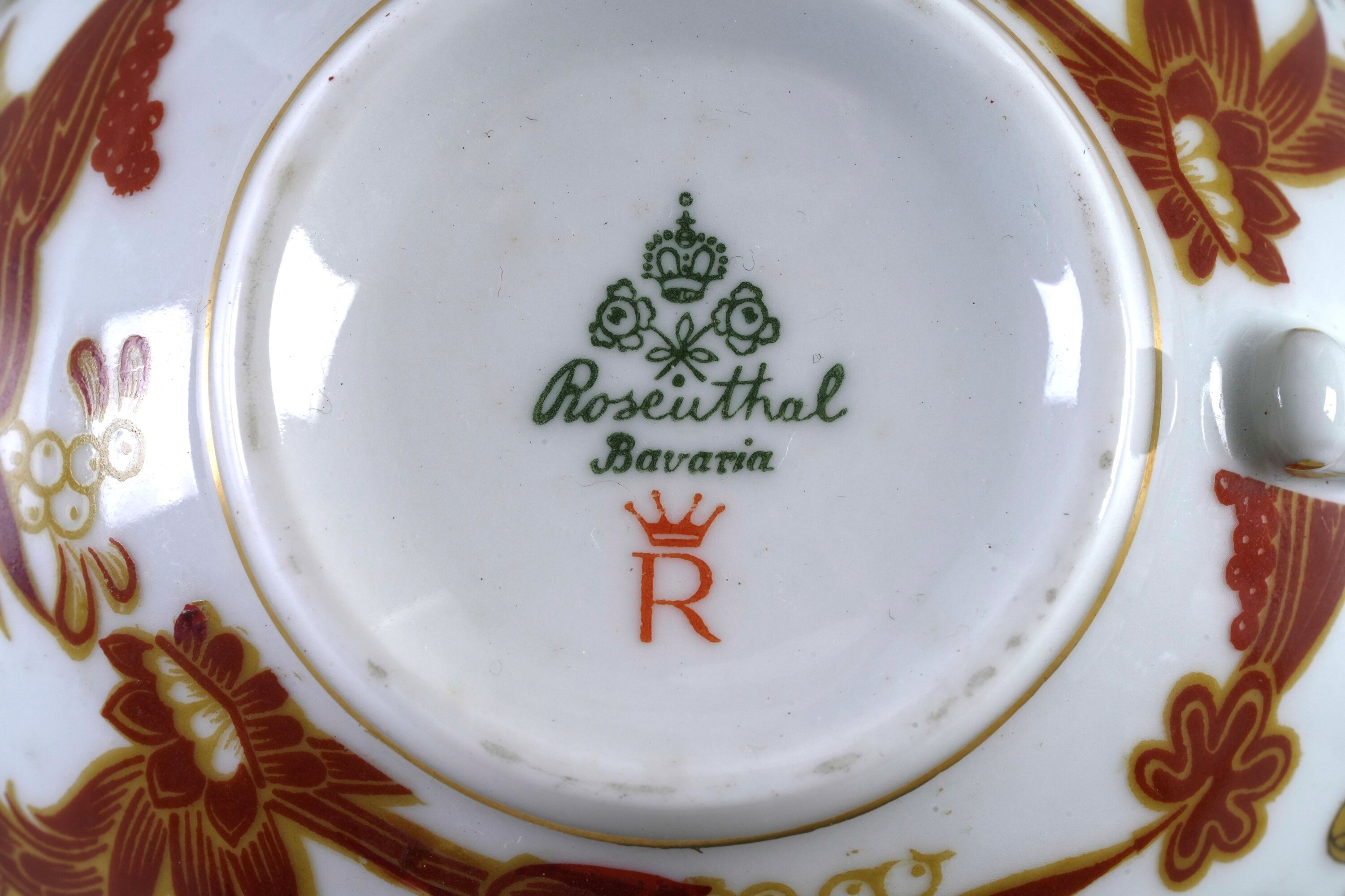 Servizio da tè e caffè "Elite, Birds of Paradise"". Germania, Manifattura Rosenthal, 1934.