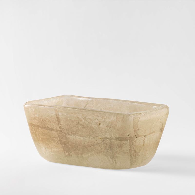Carlo Scarpa : Vasca rettangolare della serie Sommersi  - Asta Fine Design - Cambi Casa d'Aste